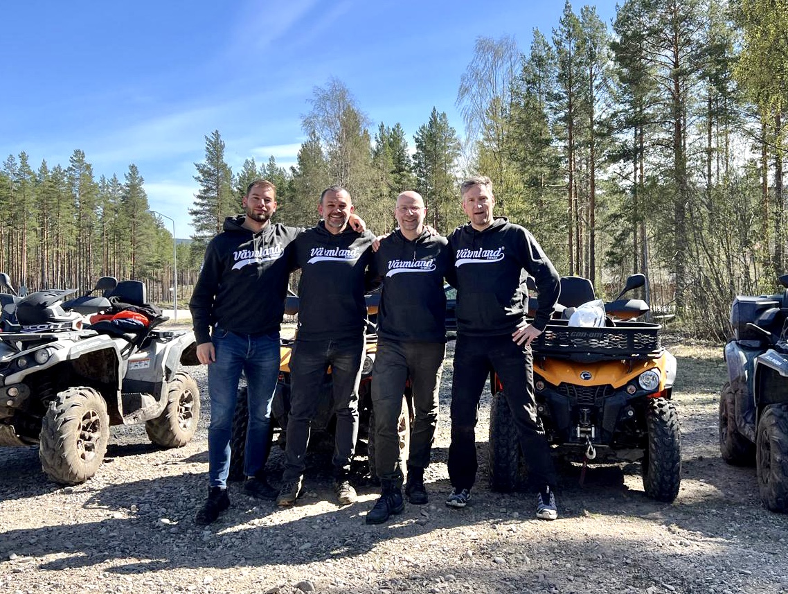 Värmland sustainable hoodie forest nature