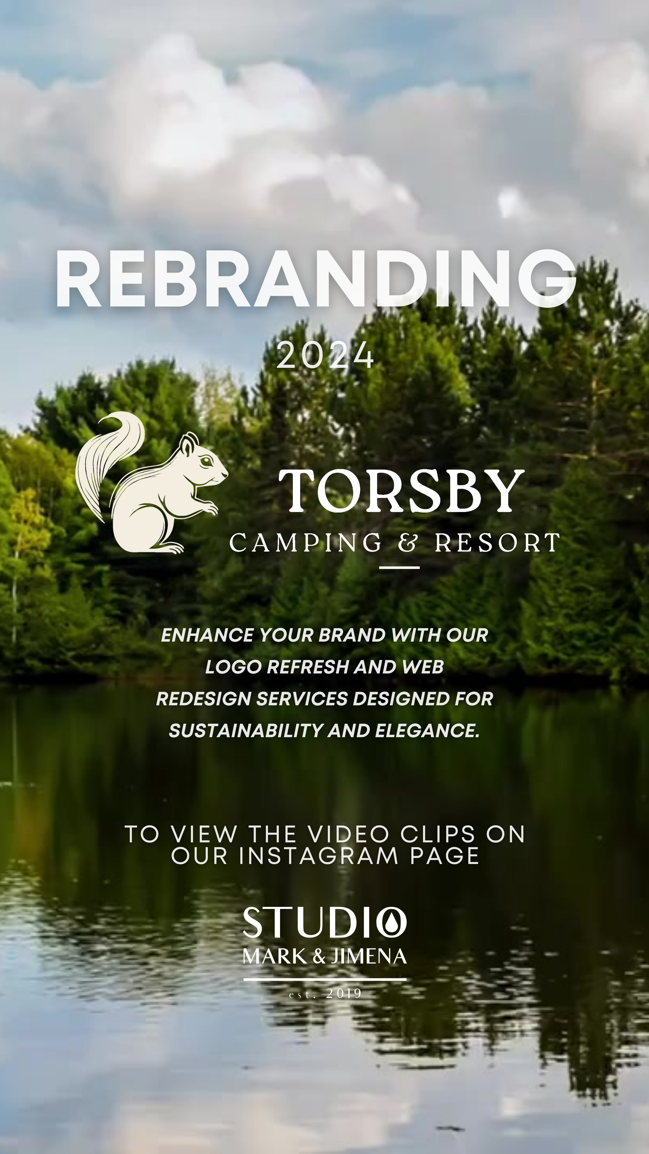 Torsby Camping Rebranding project 2024
